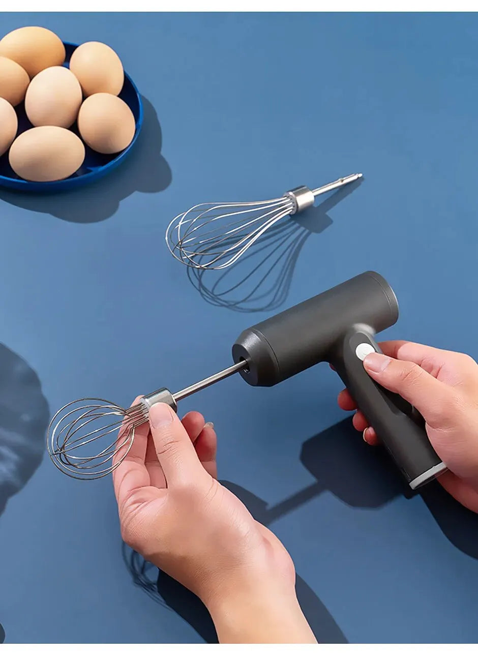 Wireless Electric Food Mixer Speeds Egg Beater Baking