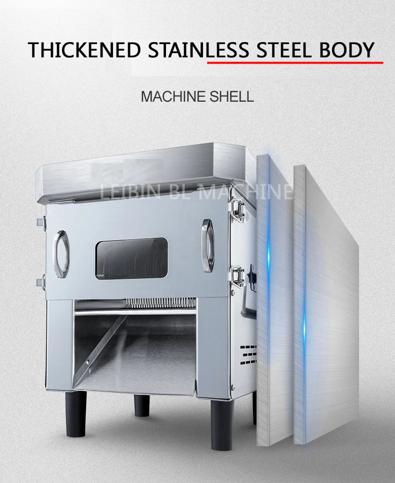 Electric Meat Cutter Stainless Steel Automatic Vegetable Cutter