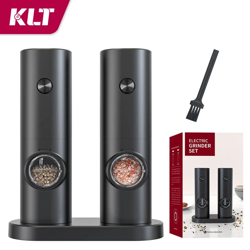 1/2 Electric Automatic Salt Pepper Grinder Led Light