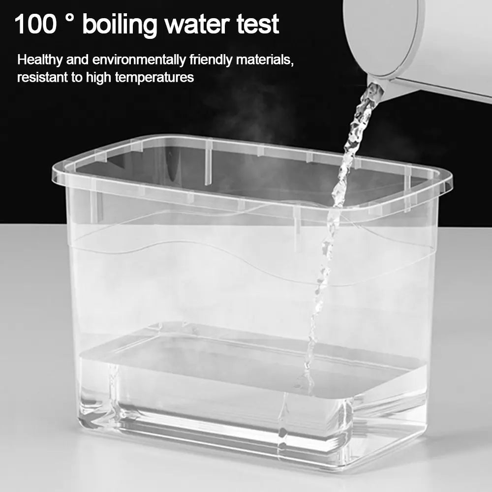 Moisture-Proof Rice Bucket Large Capacity Transparent Rice Grain