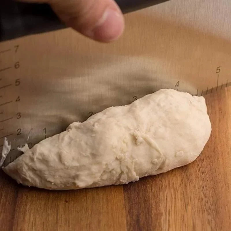 Stainless Steel Scraper & Chopper Pastry Metal Dough