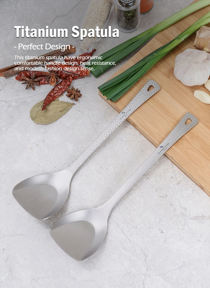 Boundless Voyage Titanium Spatula Ultralight Food Turner