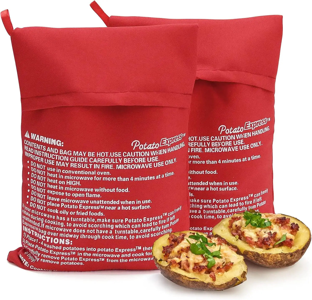 1/2pcs Microwave Oven Potato Cooker Bag Baked Potato