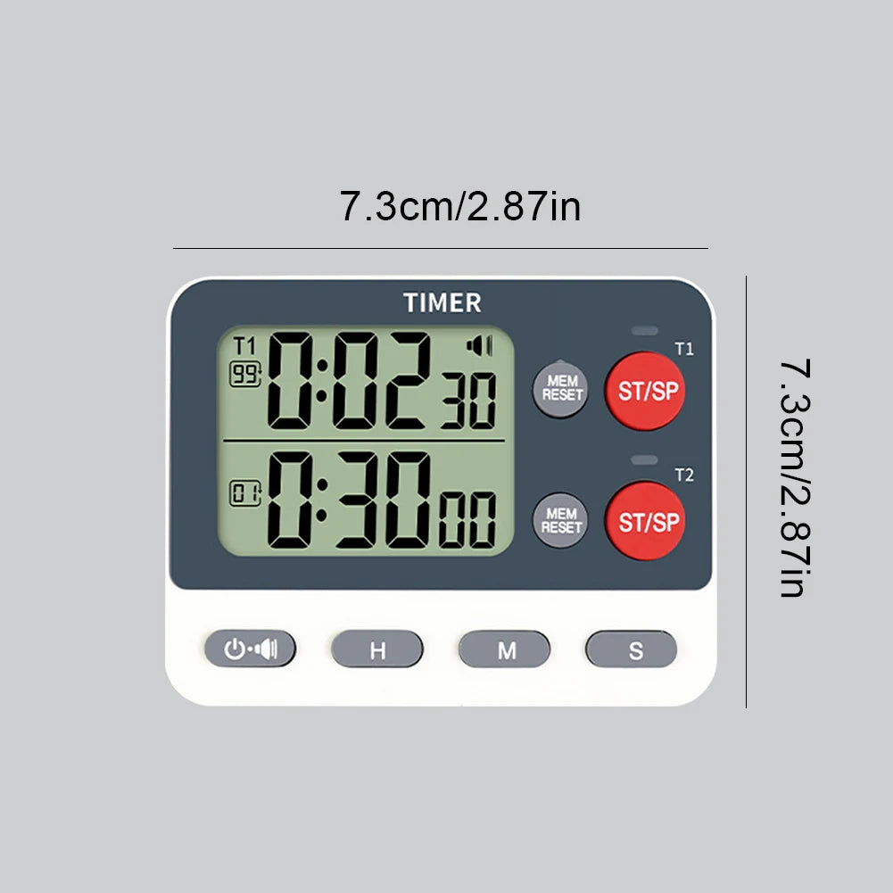 Dual Digital Timer Count Up/Down Timer Memory Function