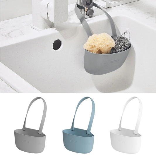 Sink Sponge Holder Storage Drain Basket Layer Hanging