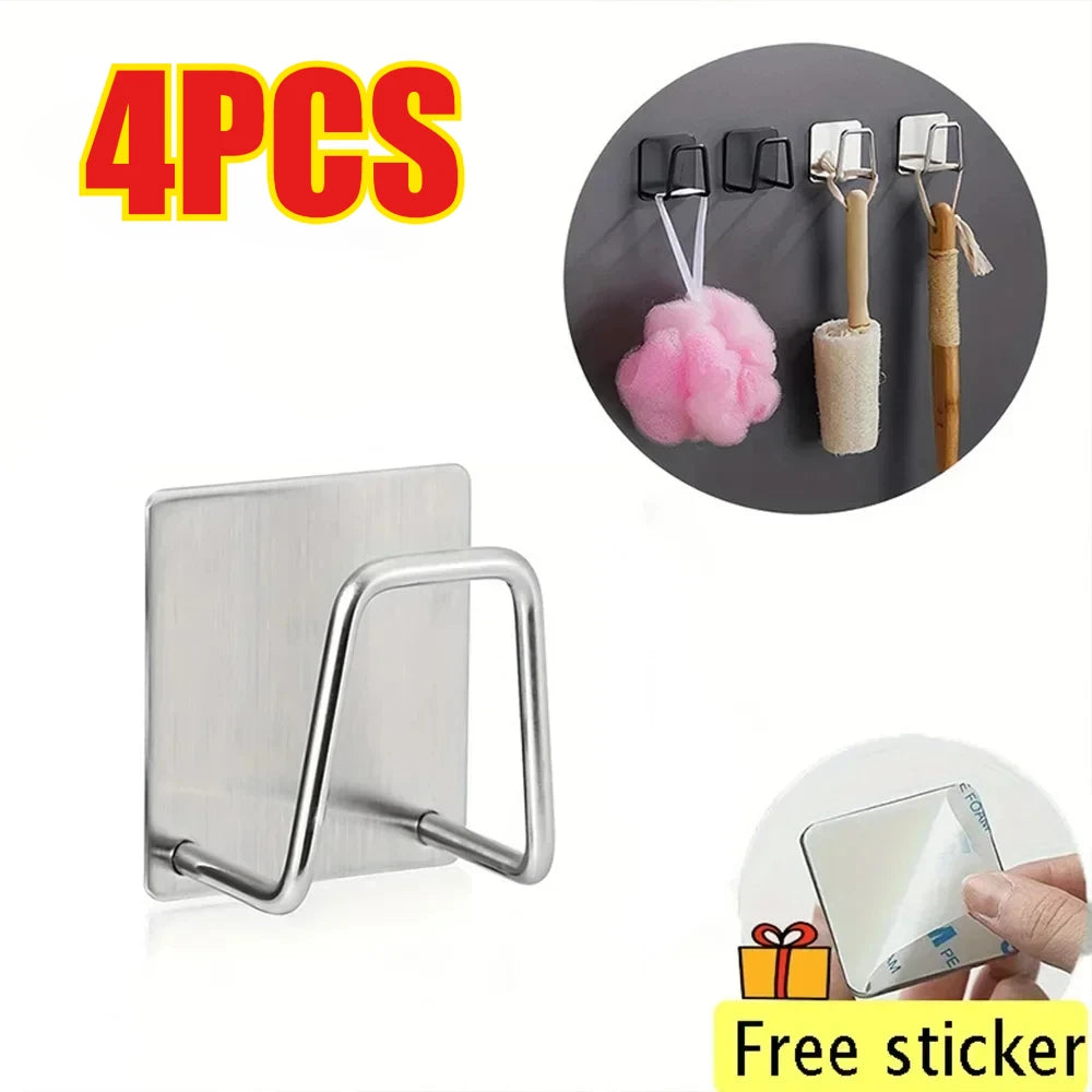 Stainless Sink Sponges Racks Self Adhesive Sink Sponges
