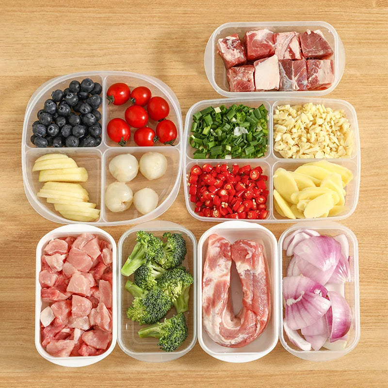 Refrigerator Food Storage Containers Sealed Box Freezer Seal