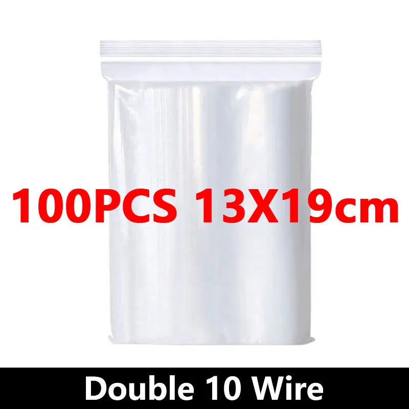 Small Zip Lock Plastic Bags Reclosable Transparent Bag
