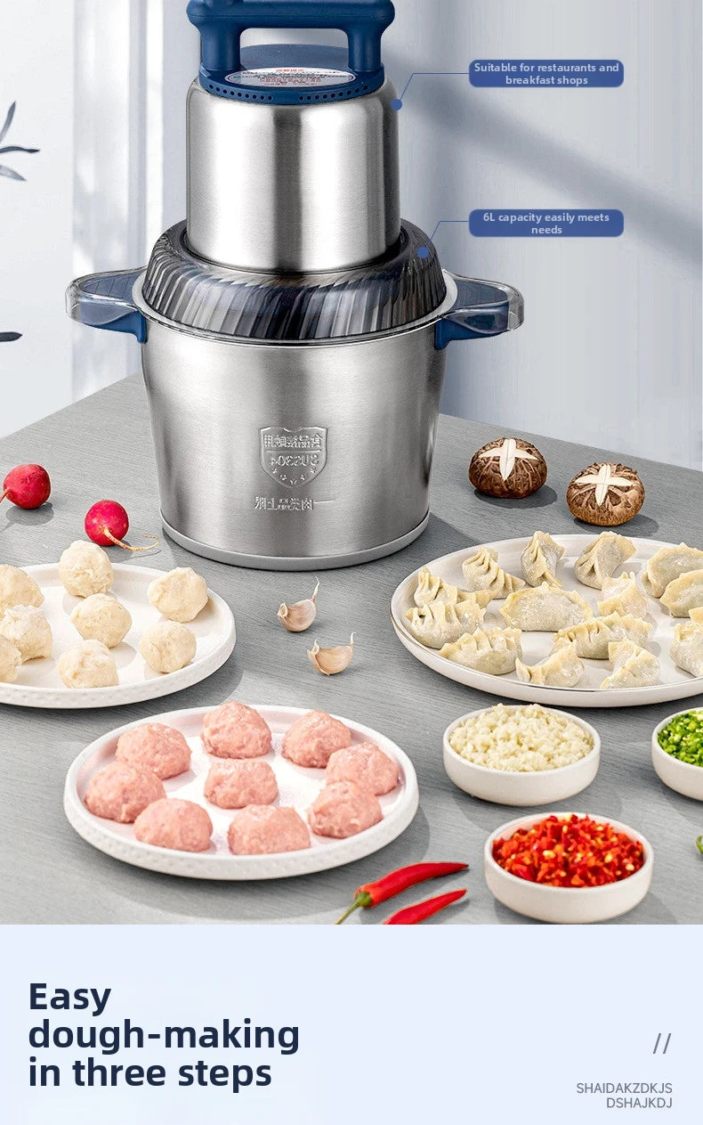 Professional 6l Commercial Meat Grinder Industrial Grade
