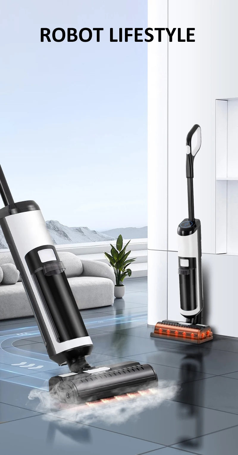 Cordless Handheld Vacuum Cleaner Wet Dry Cleaning Robot