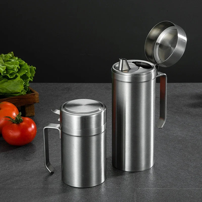 Stainless Steel Leak-Proof Oil Filter Strainer Soy Vinegar