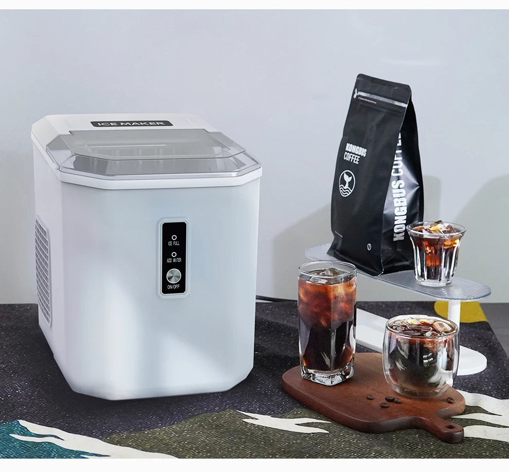 Hibrew Ice Maker Machine Automatic Ice Maker Self-Cleaning