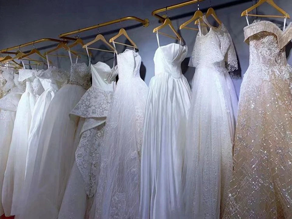 Customized White Strapless Sleeveless Evening Dress A-Line Floor