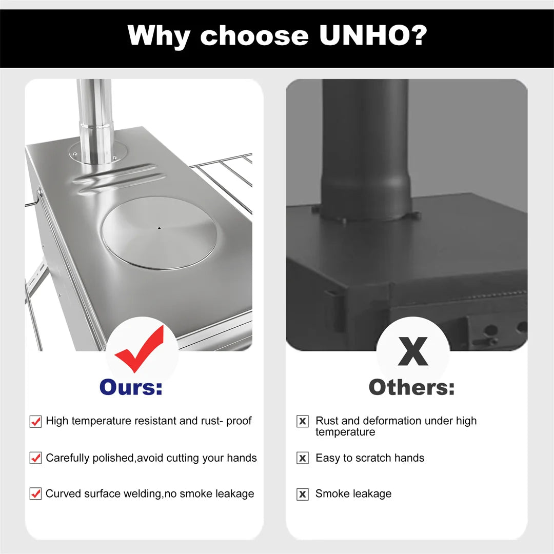 Tent Stove Unho Wood Burning Stove Wood Stove