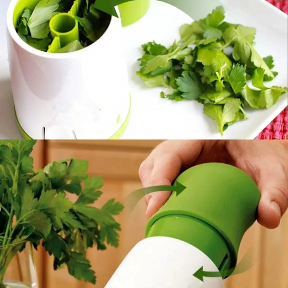 Herb Grinder Spice Mill Parsley Shredder Chopper Fruit