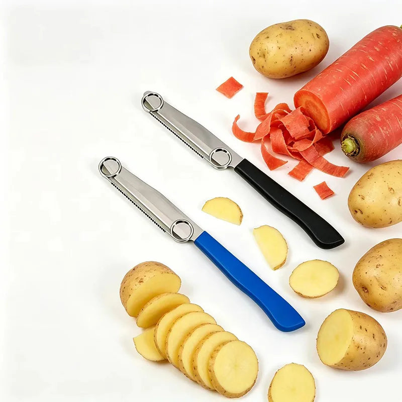 In Peeler Vegetable Fruit Peelers Quick Slicing Cutter