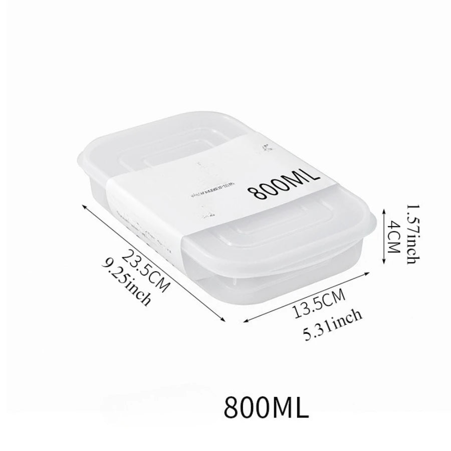 Food - Grade Meat Freezer Containers Weekly Meal