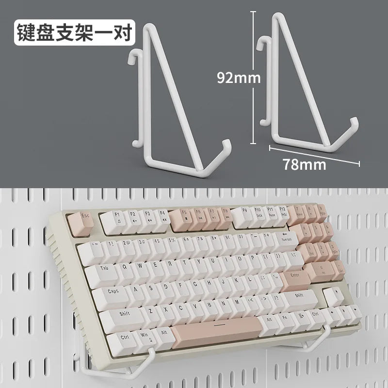 Wall Storage Decorative Boards Pegboard Wall Organizer Game