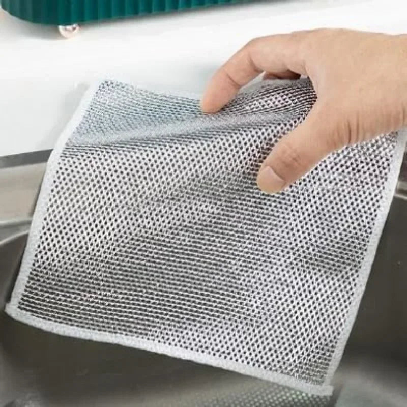 5/10/20/30pcs Dishcloths Multi-Purpose Wire Dishcloth Wet & Dry