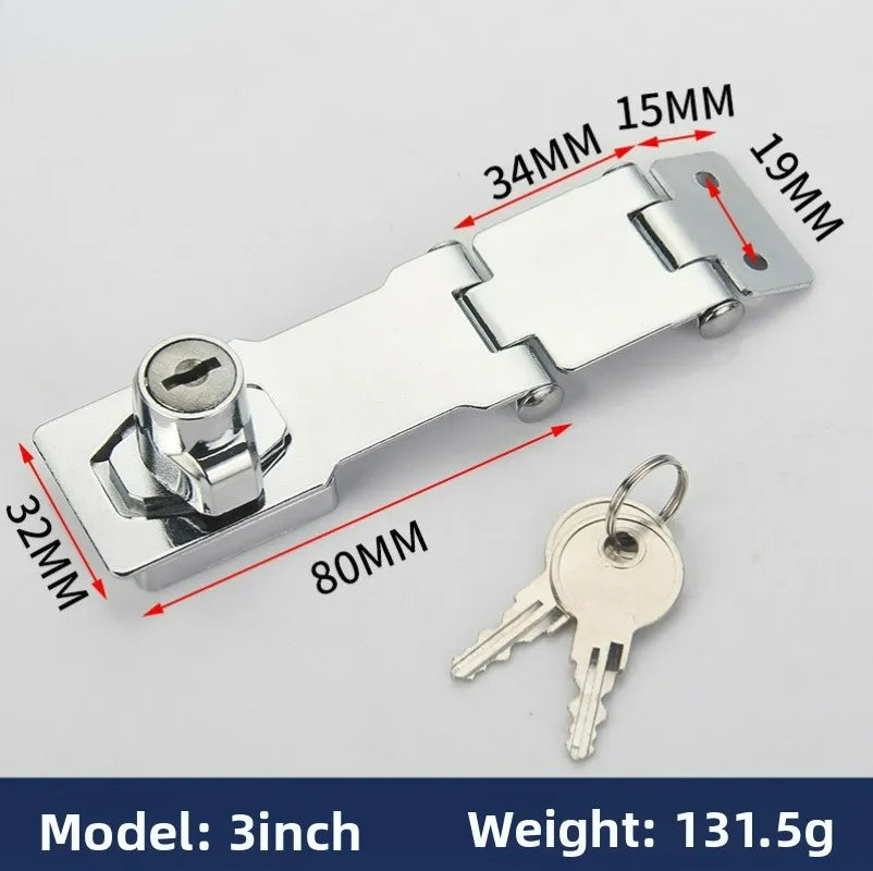 Extended Drawer Lock Refrigerator Cabinet Wooden Door Lock
