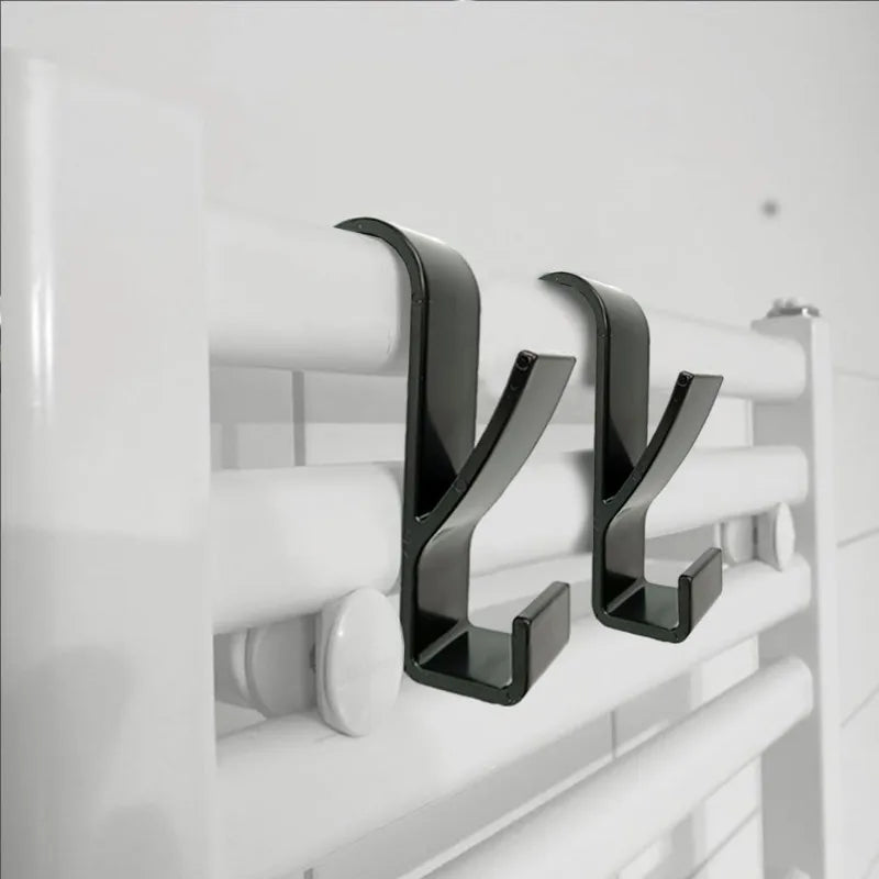 3/15pcs Bathroom Hanger Clips Heated Towel Radiator Rail