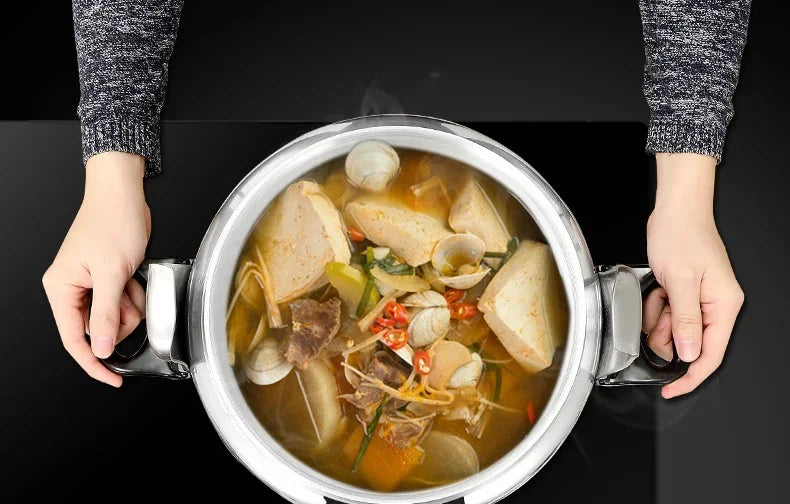 Aluminum Alloyl Large-Capacity Pressure Cooker Gas Cooker Can