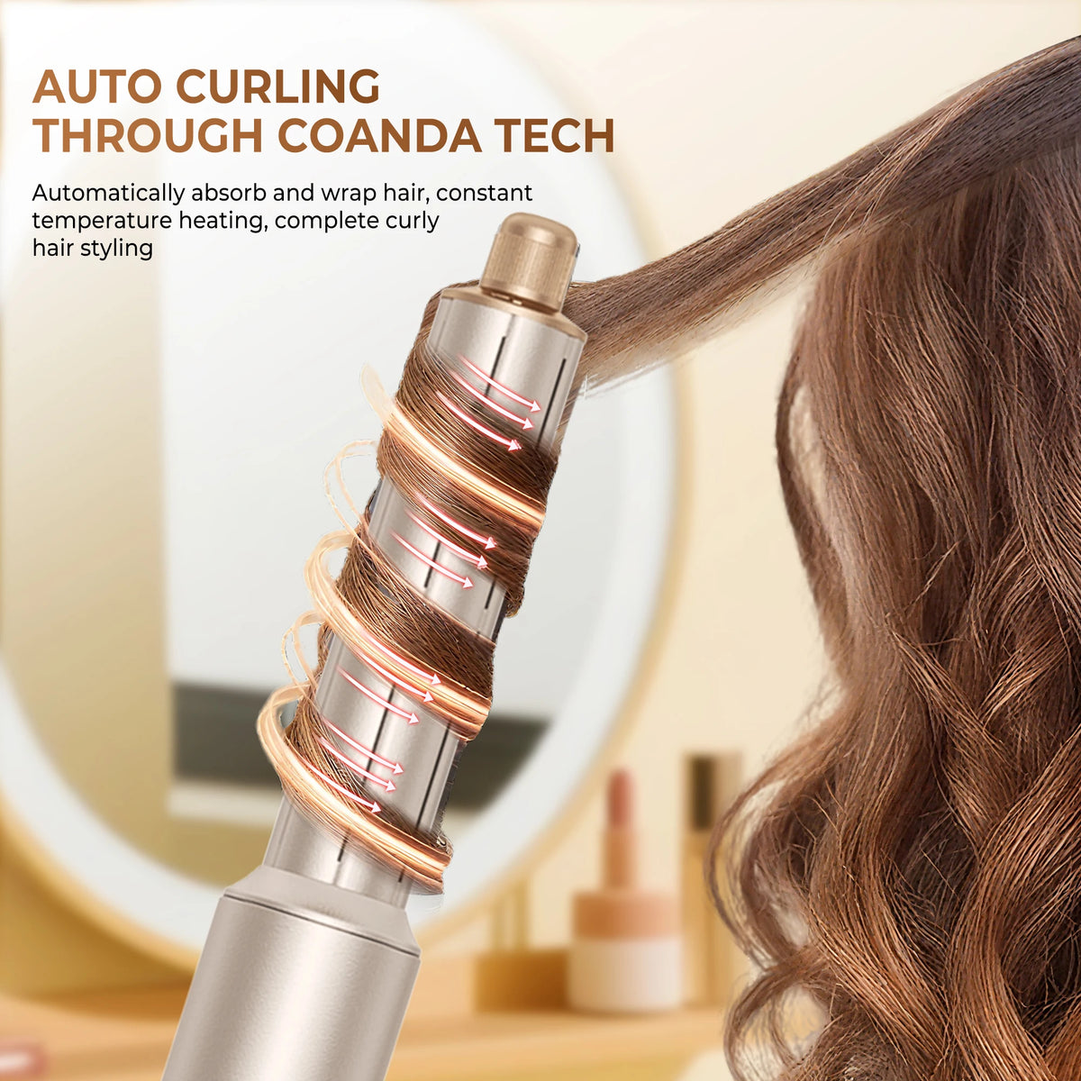 In Hair Dryer Brush High Speed Brushless Blow