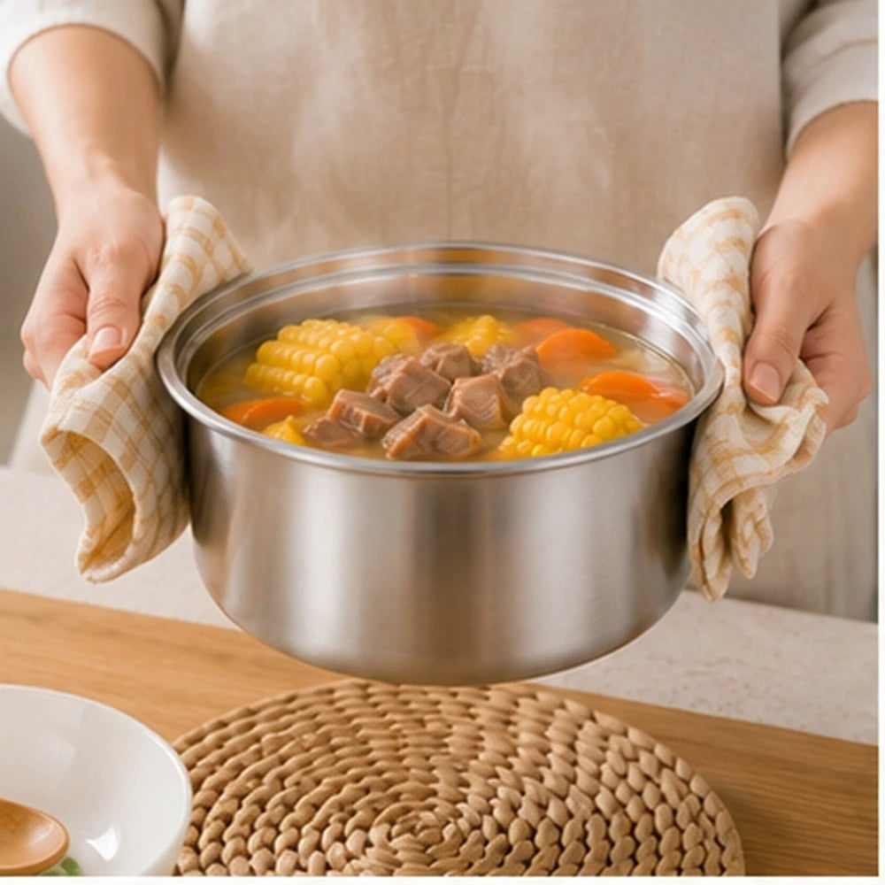 304 Stainless Steel Ramekin Lid Steamed Egg Baby