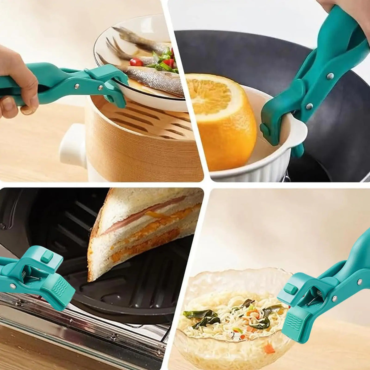 1/2pc Anti-Scald Gripper Clip Heat-Resistant Clip Moving Plate
