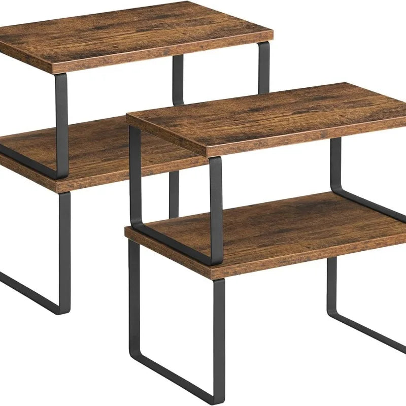 Space-Saving Countertop Organizer Office Closet Stackable Closet