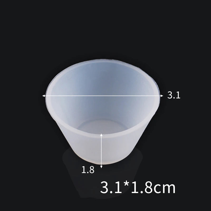 Silicone Mixing Measuring Cups Uv Resin Mold Paint