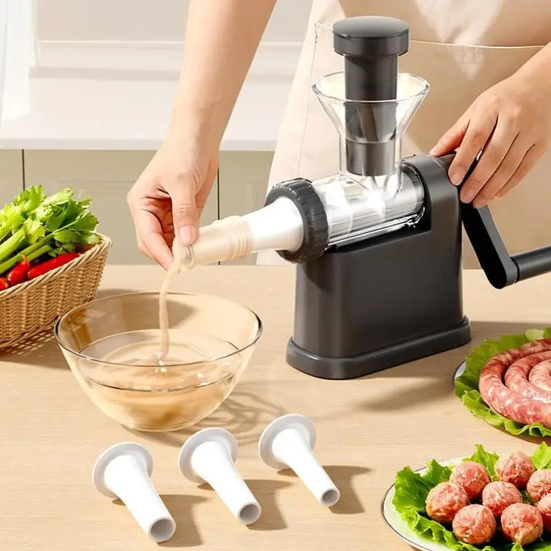Sausage Stuffing Machine Homemade Sausages Stainless Steel