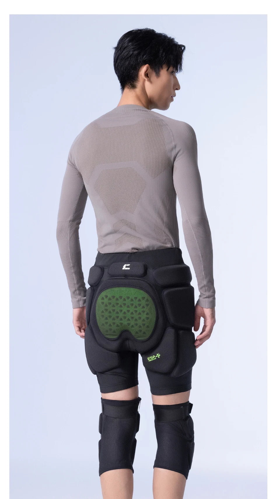 Copozz Ski Knee Hip Pads Women Men Esa