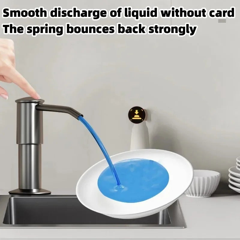 Counrtertop Dishes Soap Dispenser Extention Tube Sets Hand