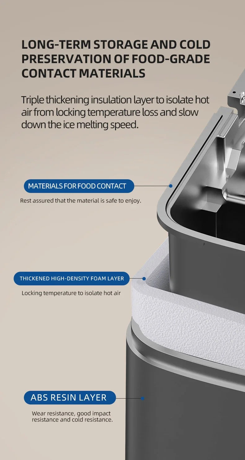 Small Ice Maker Electric 220v Multi-Functional Smart Touch