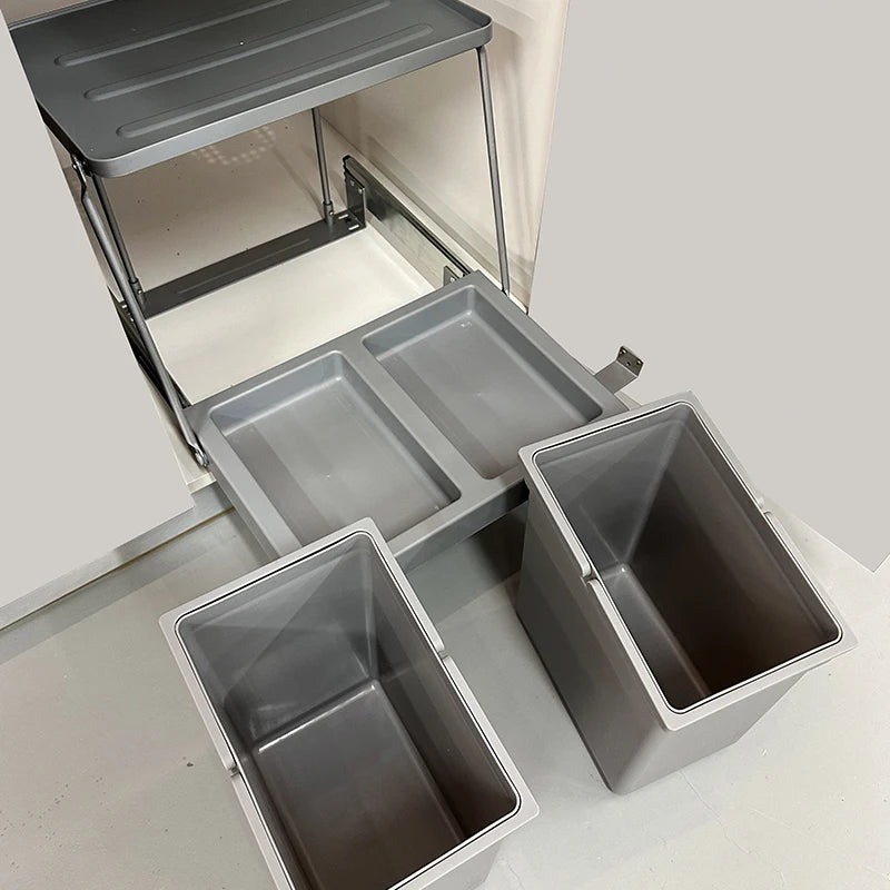 Large Capacity Trash Can Recycle Trash Bin Food