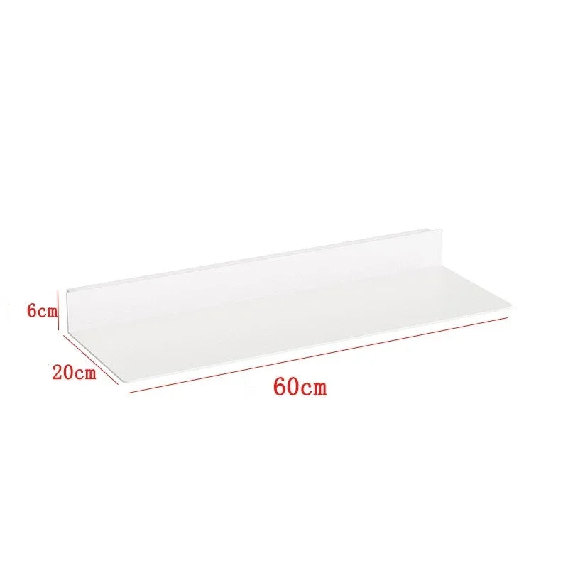 Iron Floating Wall Shelf Storage Organizer Shelves Bathroom