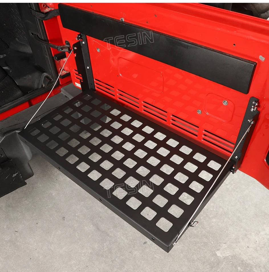Tesin Car Rear Door Foldable Shelf Tailgate Table