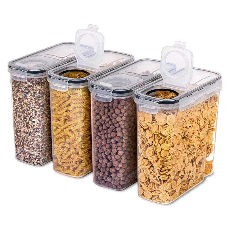 Food Storage Containers Lids Stackable Treat Box Containers