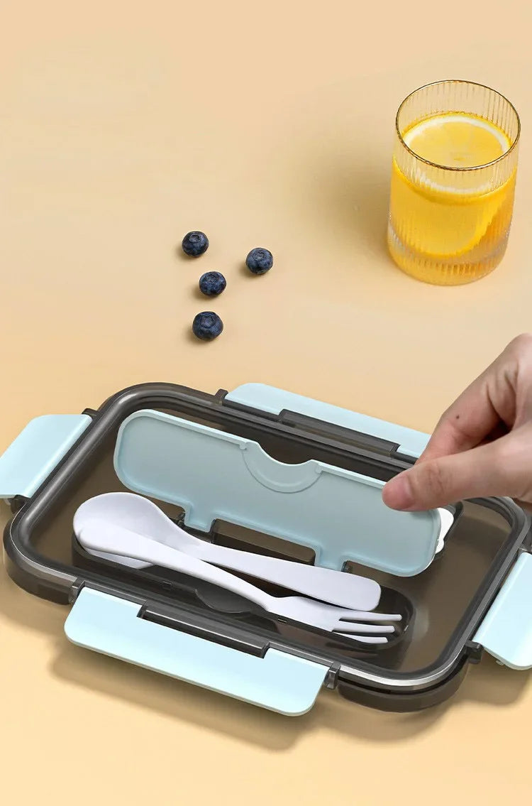 Compartment 1500ml Lunch Box Kids Students Office Bento