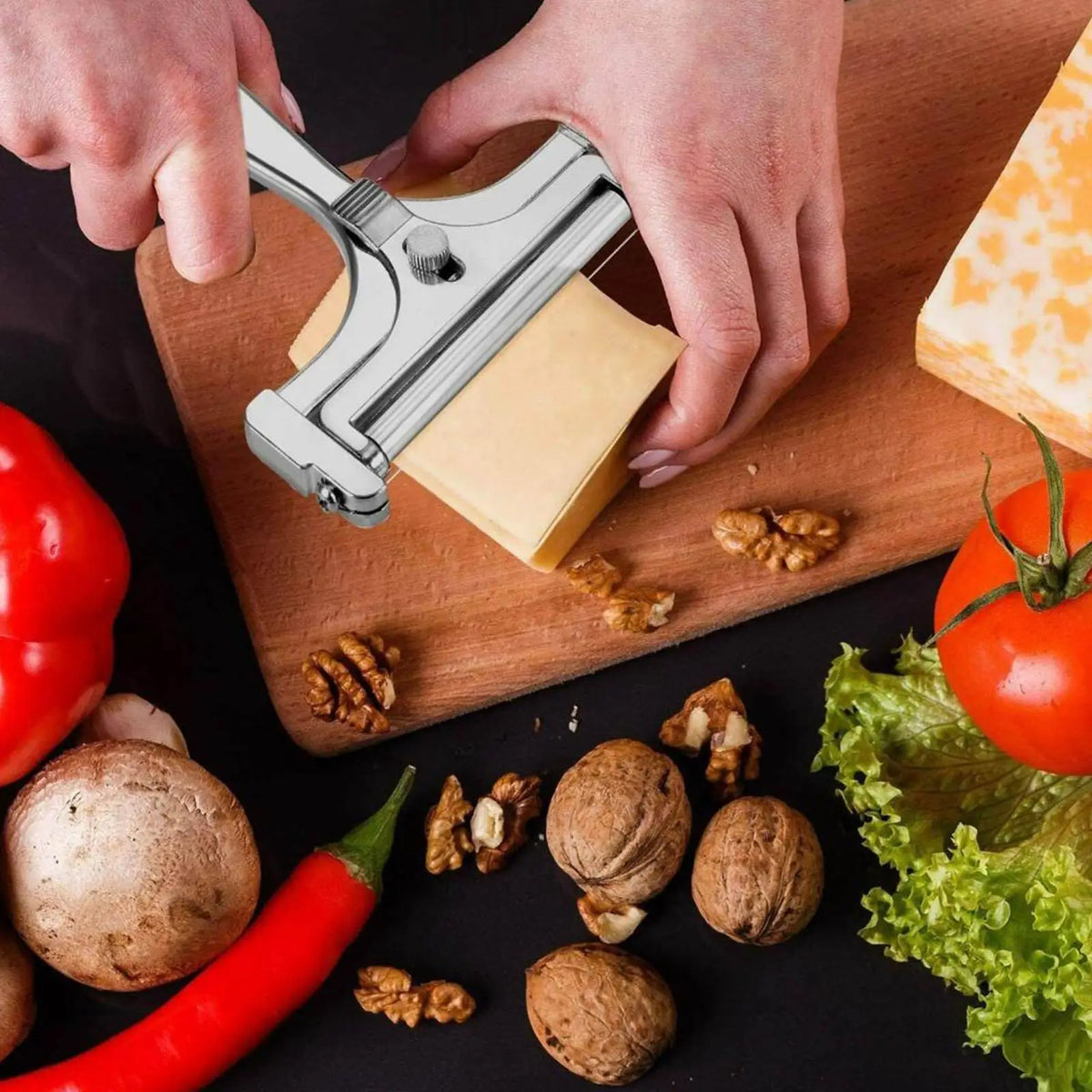Cheese Slicer Cheese Scraper Adjustablethickness Butter