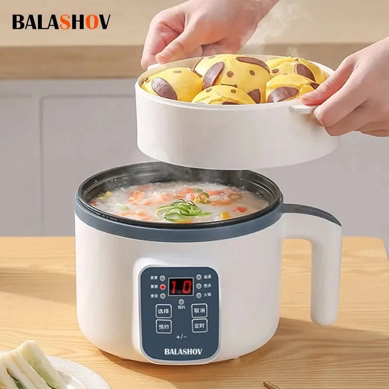 Electric Rice Cooker 110v/220v Multi Cooker Double Layer