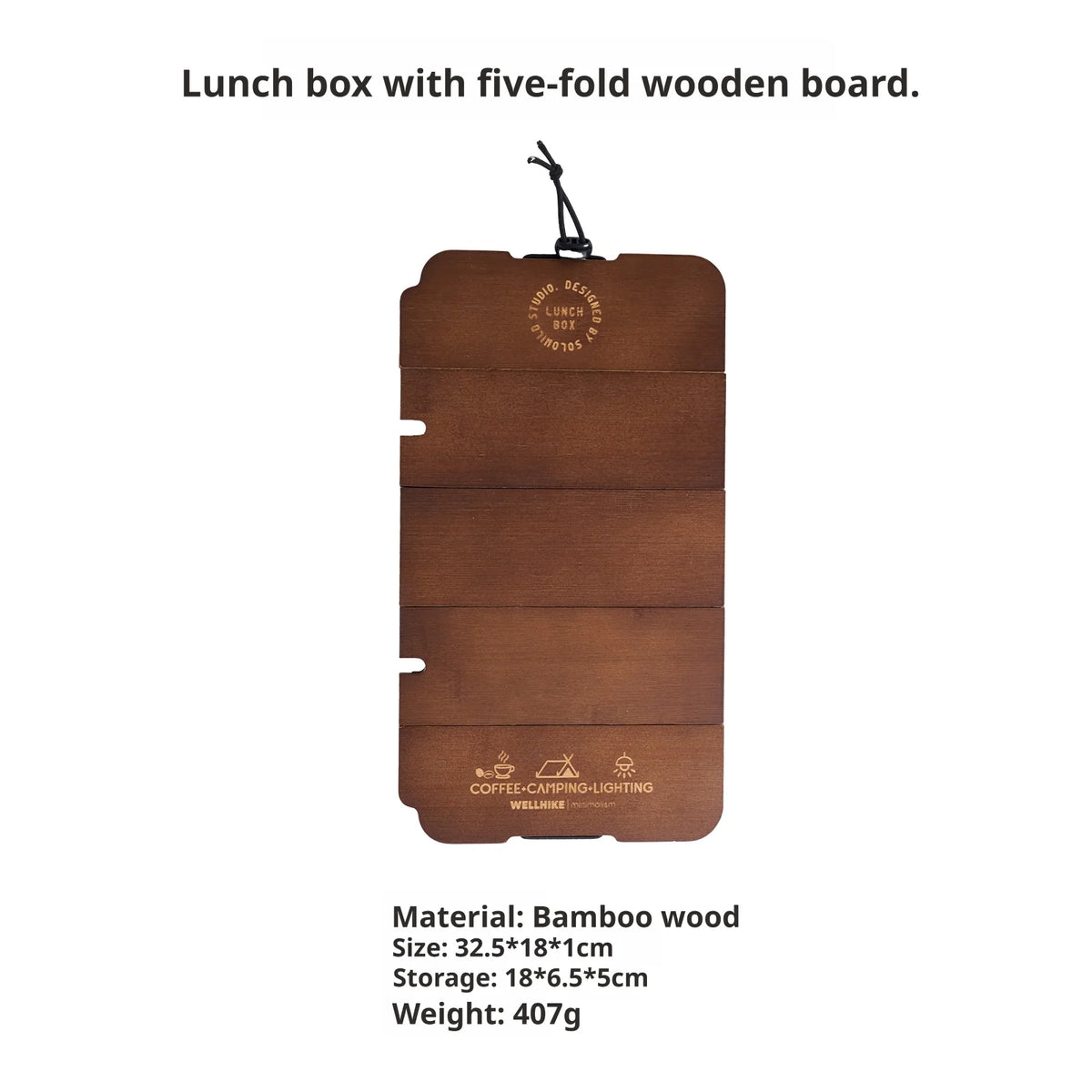 Wellhike- Outdoor Sws Wild Trace Metal Lunch Box