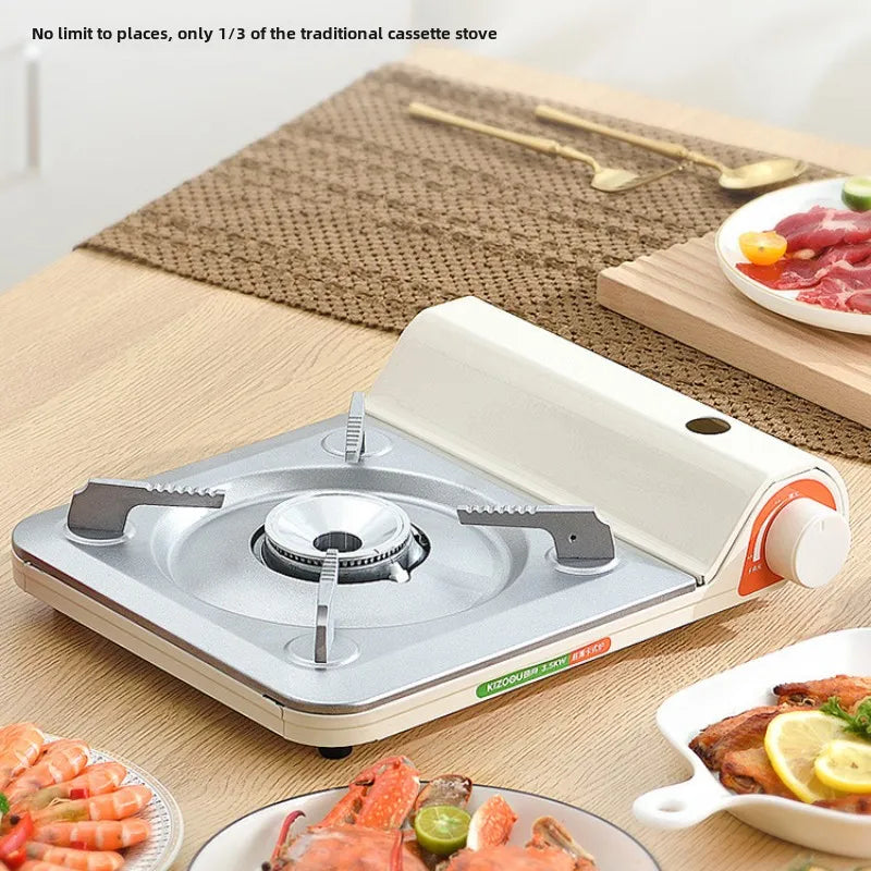 Ultra Thin Gas Cartridge Stove Outdoor Pot Casca