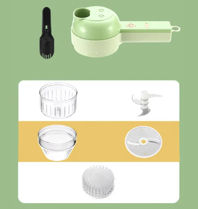 Wireless Electric Food Chopper Handheld Multi Function Food