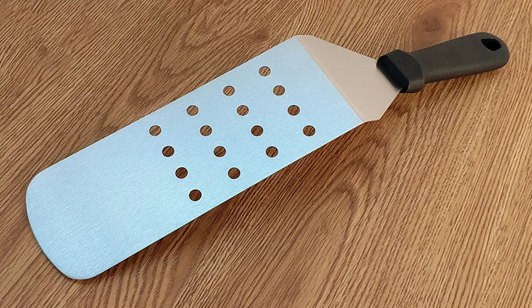 Stainless Steel Scraper Cooking Spatula Barbecue Spatula Plate