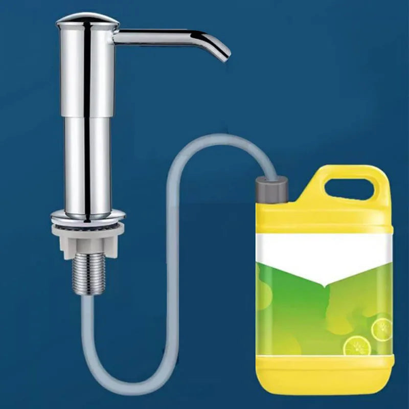 Counrtertop Dishes Soap Dispenser Extention Tube Sets Hand