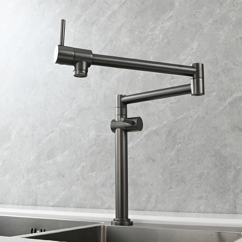 Ciencia Brass Pot Filler Faucet Wall Mount Sink