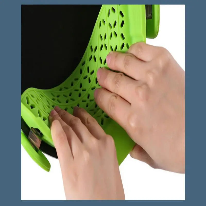 Universal Silicone Clip-On Pan Pot Strainer Anti-Spill Pasta