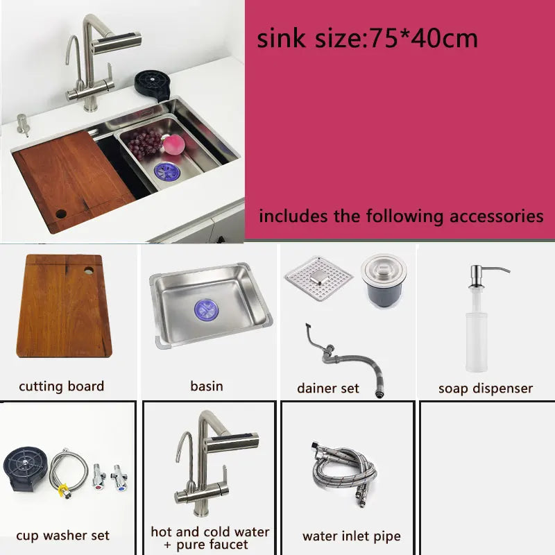304 Stainless Steel Undermount Or Above Mount Sink